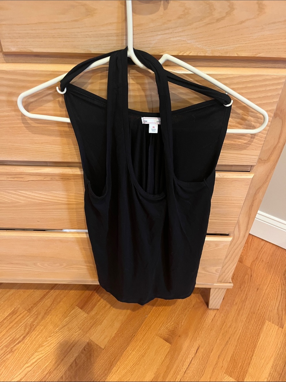 GAP Black Racerback Tank Top